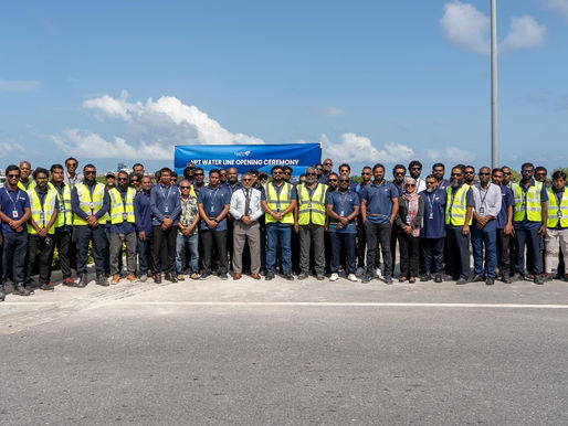 MACL Inaugurates New Water Pipeline to New Passenger Terminal