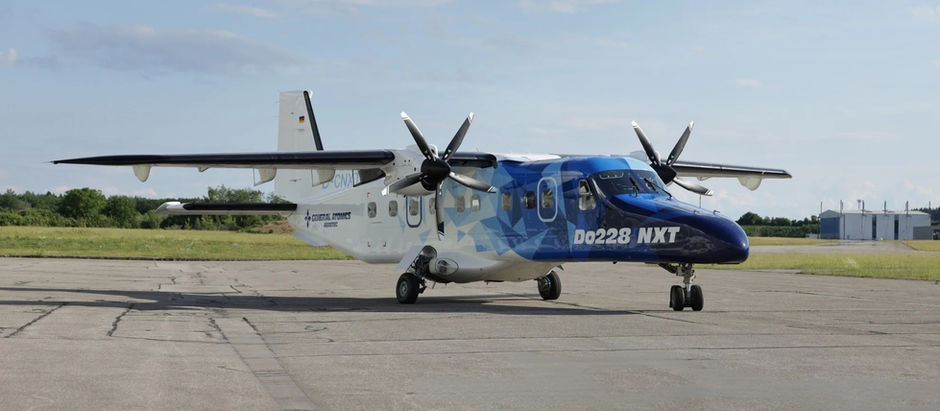 General Atomics AeroTec Systems Unveils Dornier Do228 NXT in Oberpfaffenhofen