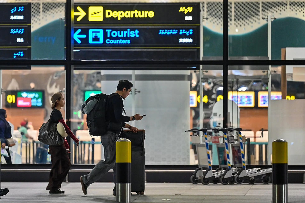 Maldives Tourist Arrivals Fall 41% as Middle East Airline Disruptions Hit Travel