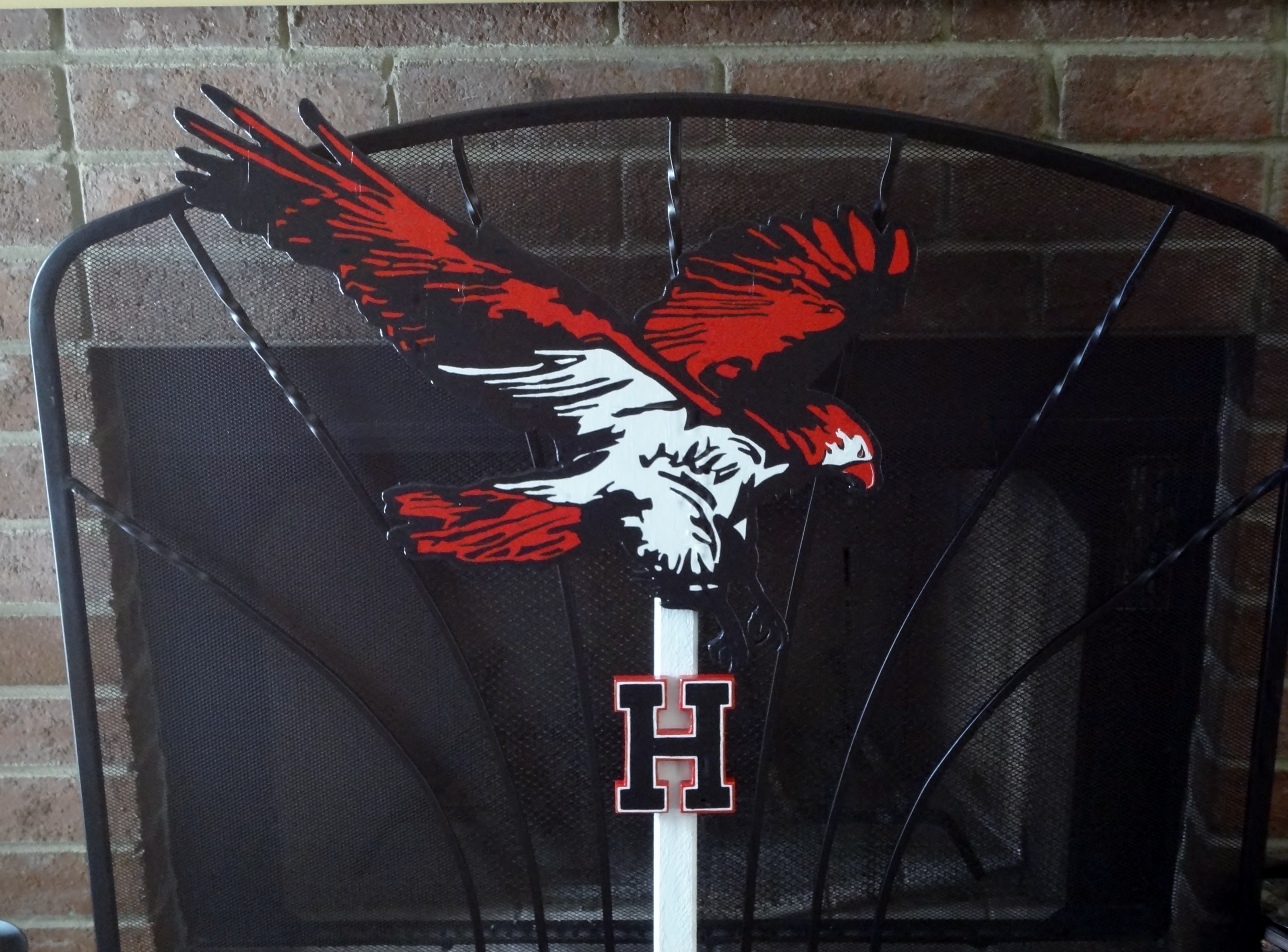 Large Mascot Sign