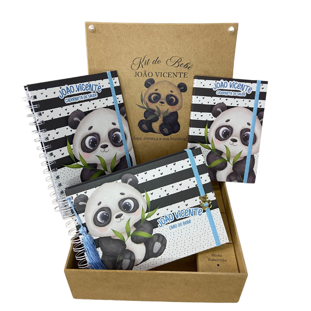 Kit Box do Bebê Panda