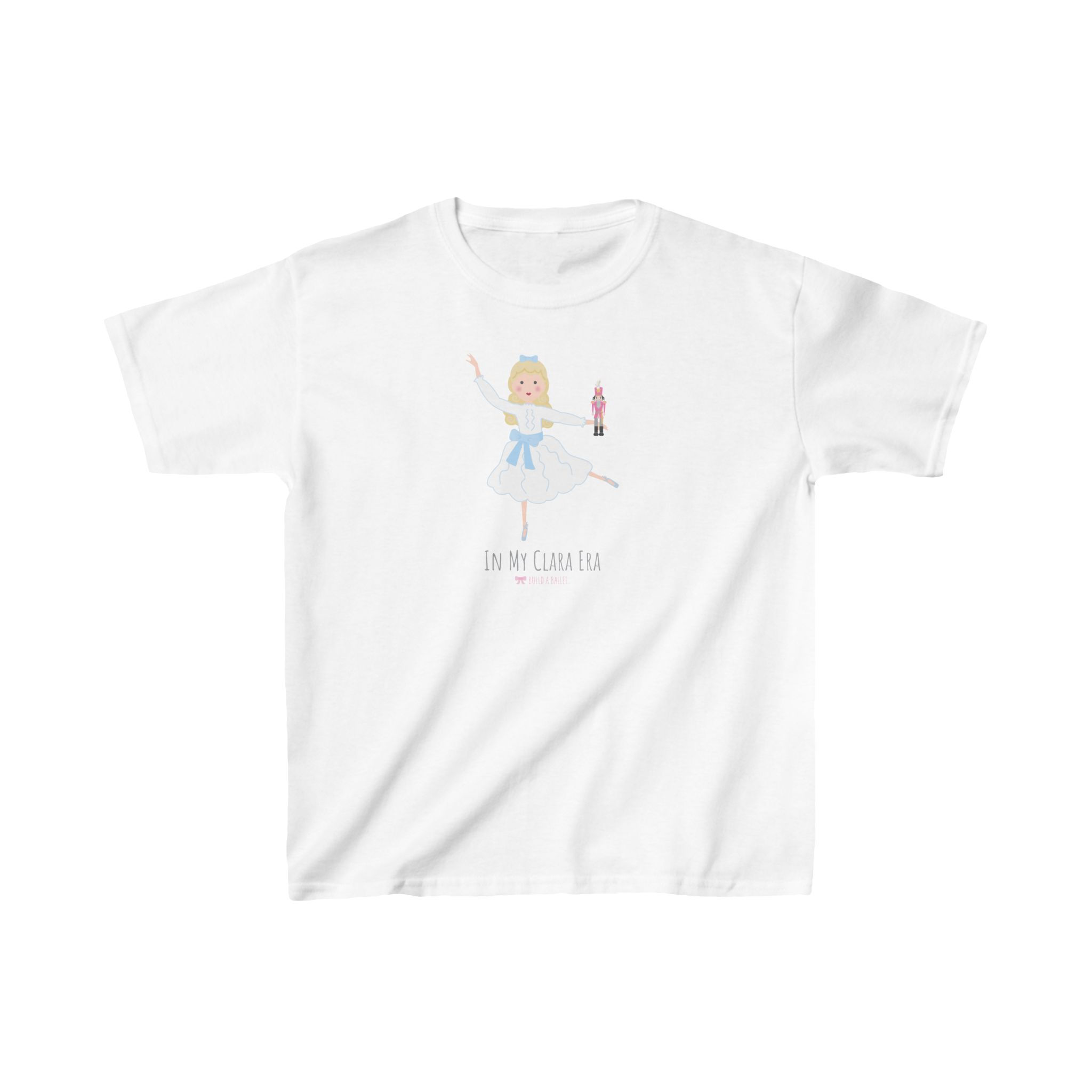Youth In My Clara Era Build A Ballet™ Kids Heavy Cotton™ Tee