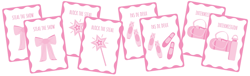 Special Card for children's card game Build A Ballet