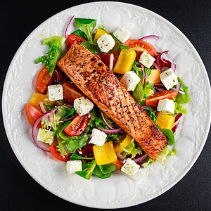 Greek Salmon Salad