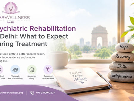Psychiatric Rehabilitation in Delhi: What to Expect During Treatment