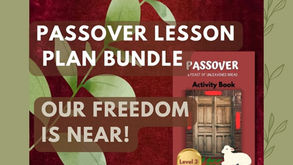 Passover Unit Plan Lesson Plan Bundle 