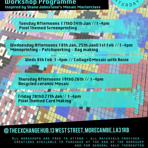 Mosaic Workshop Programme