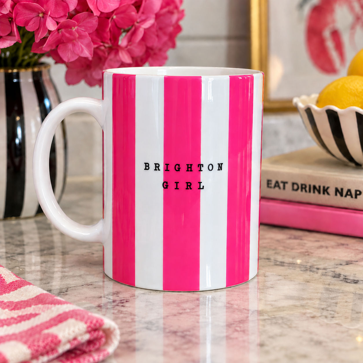 BRIGHTON GIRL BONE CHINA CUP