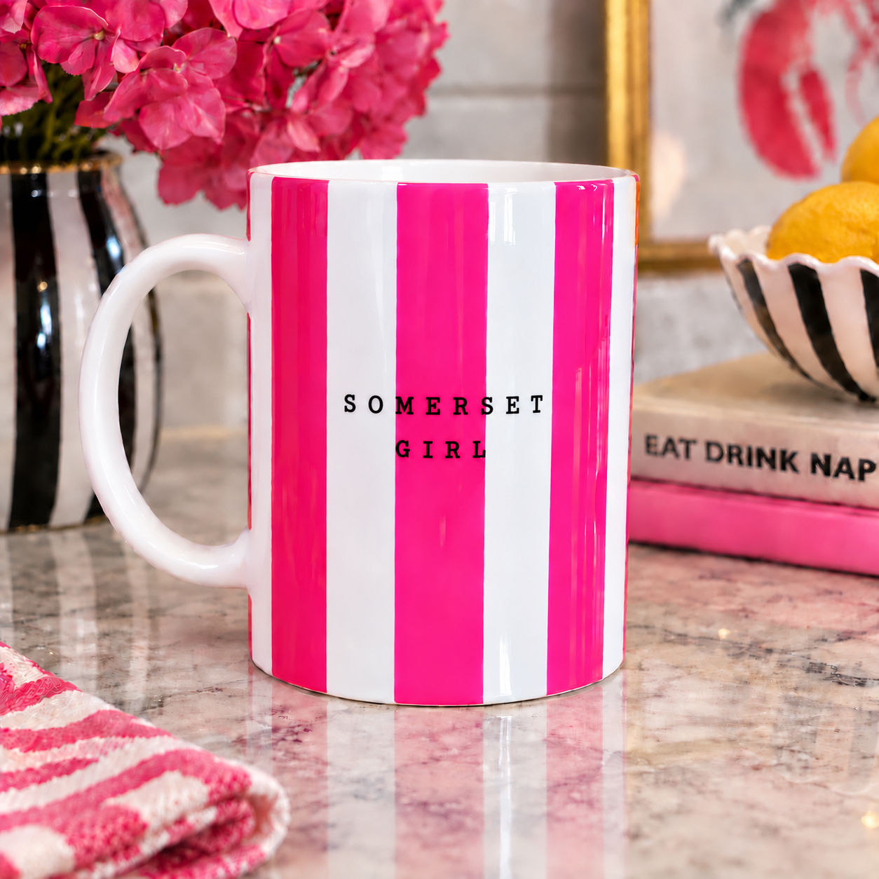 SOMERSET GIRL BONE CHINA CUP