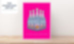 Thumbnail: CHAMPAGNE MORNING SLATE ART PRINT - CHOOSE FRAME COLOUR