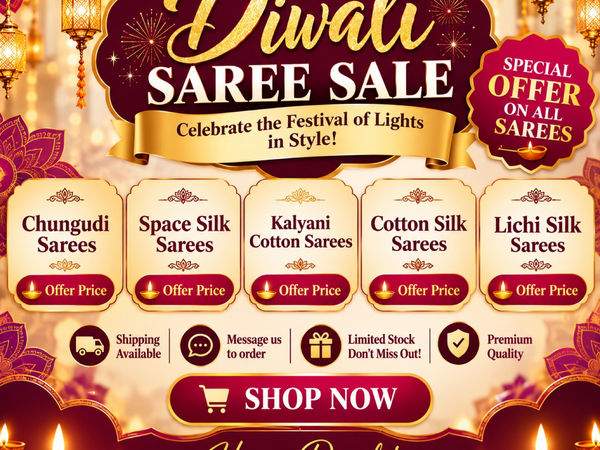 Diwali Special Festive Saree Collection