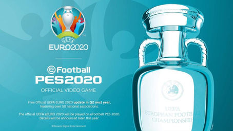 eFootball PES 2020 receberá atualização UEFA EURO 2020