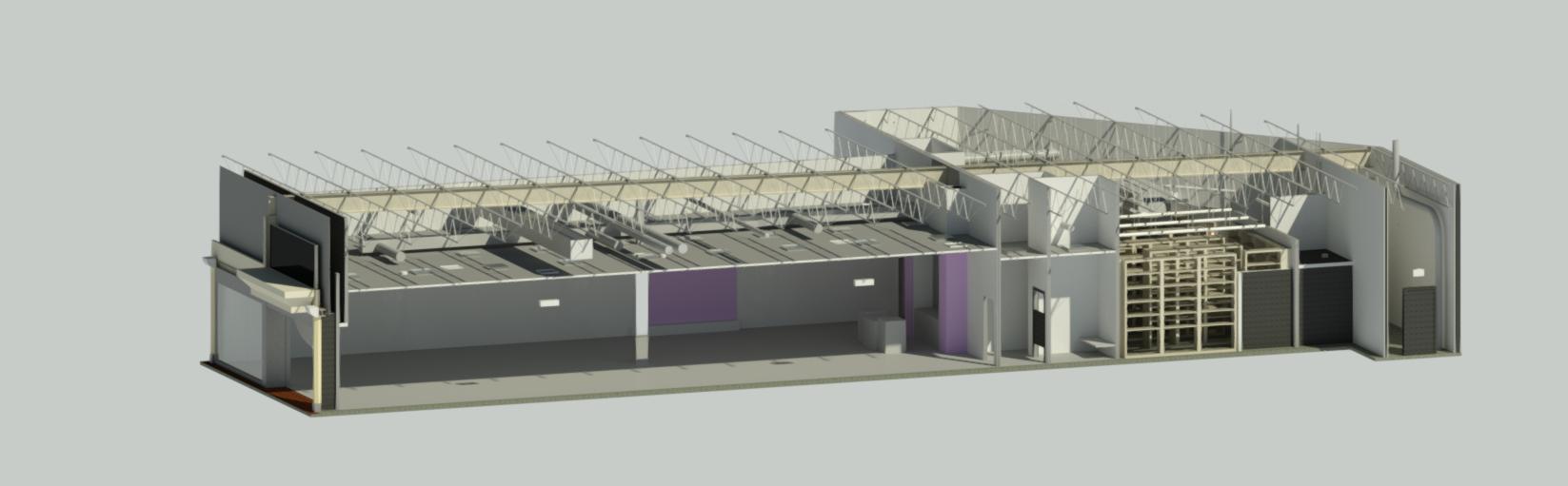 As-Built Drawing of Retail Store In Autodesk Revit