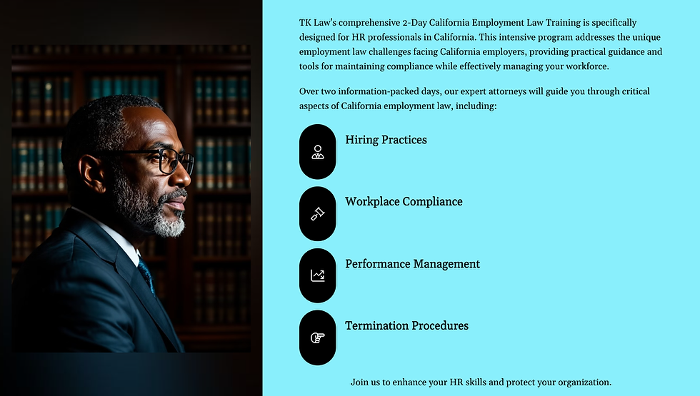 TK-Laws-comprehensive-2-Day-California-Employment-Law-Training-is-specifically-designed-fo