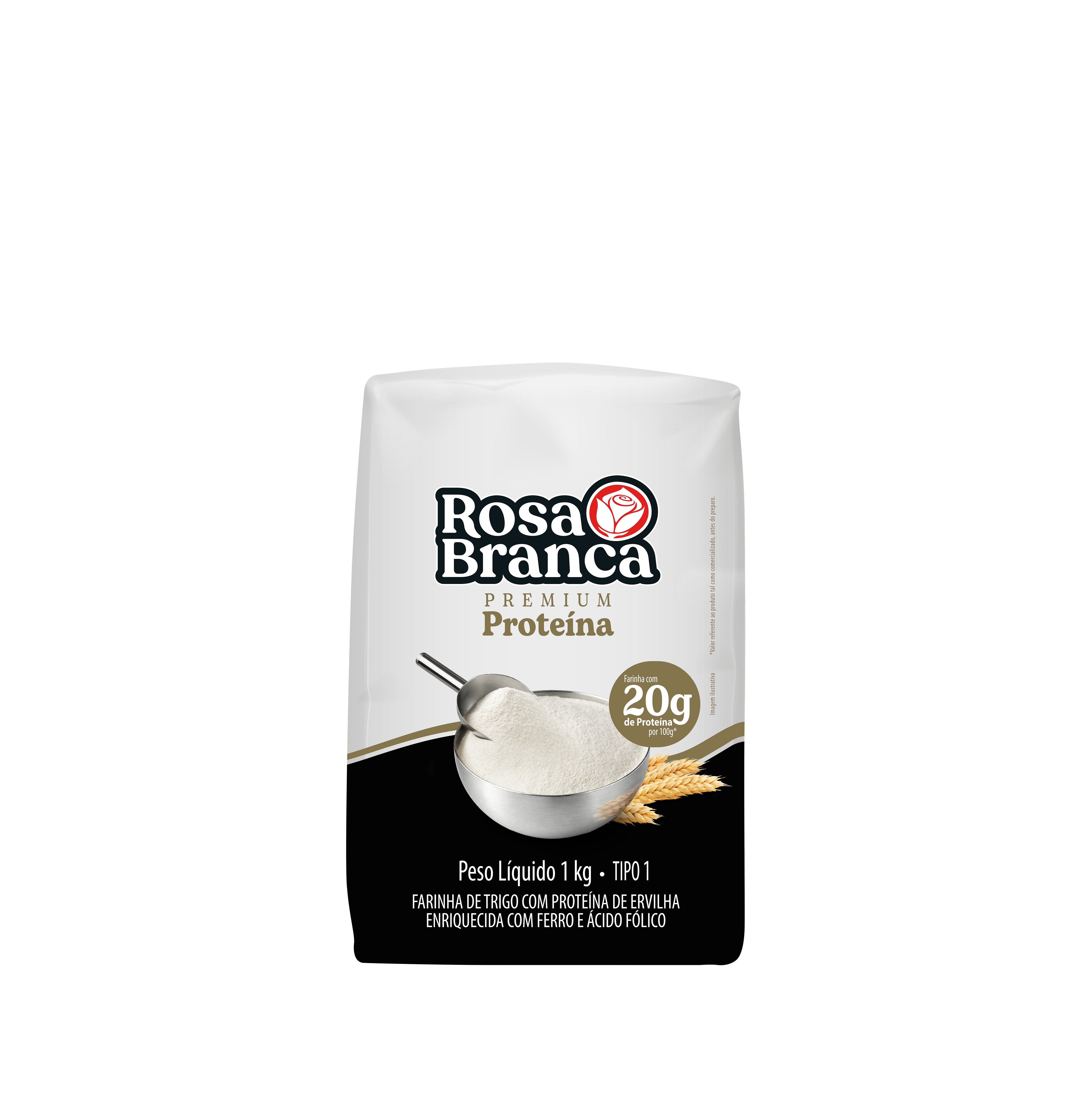 Farinha de Trigo Rosa Branca Premium Proteína 5 kg