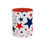 Thumbnail: Patriotic Star Accent Coffee Mug