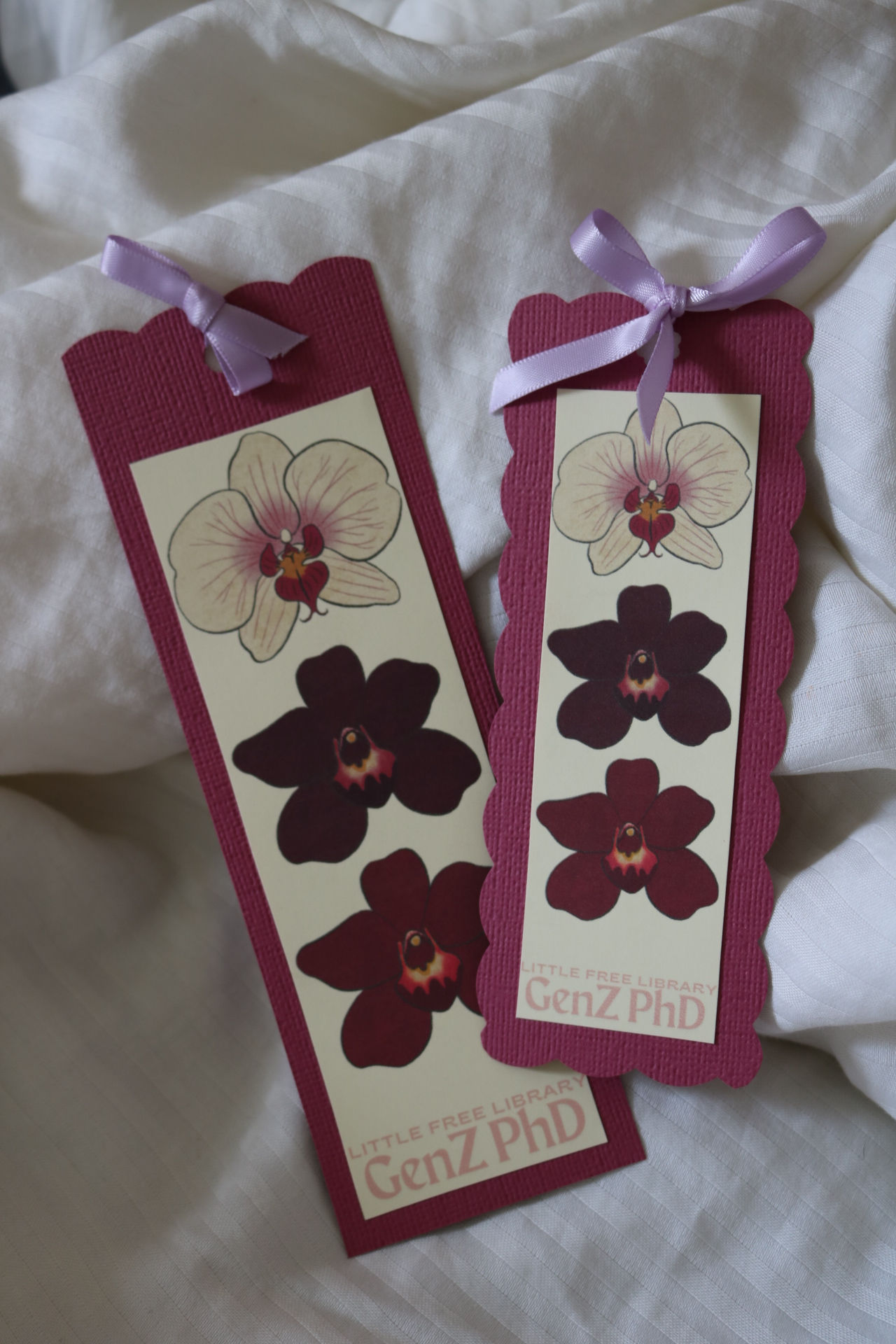 Orchid Bookmark