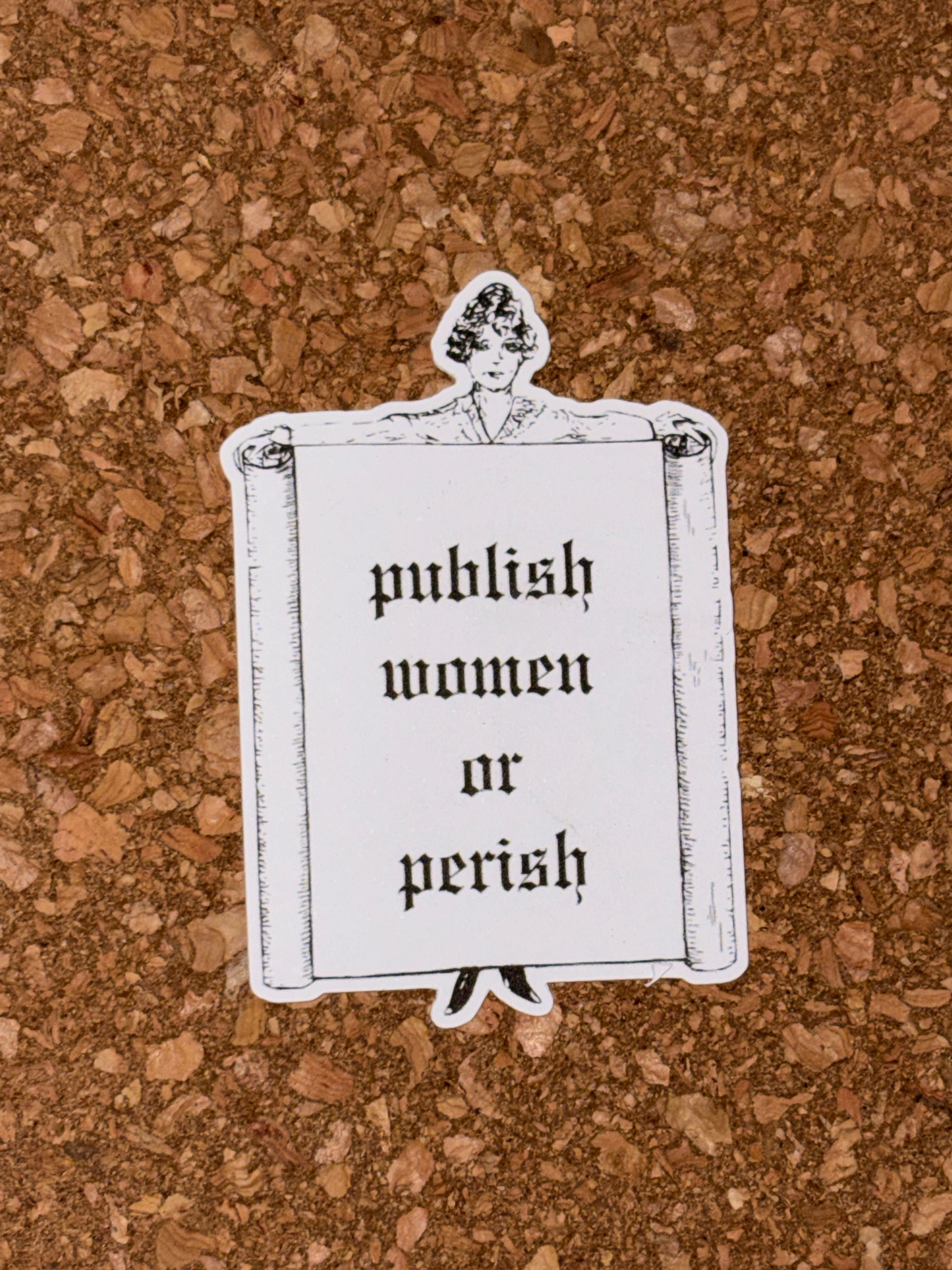 Publish Women or Perish Sticker