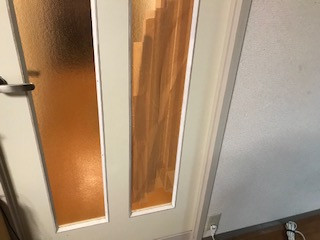 さいたま市 大宮区 ガラス修理前