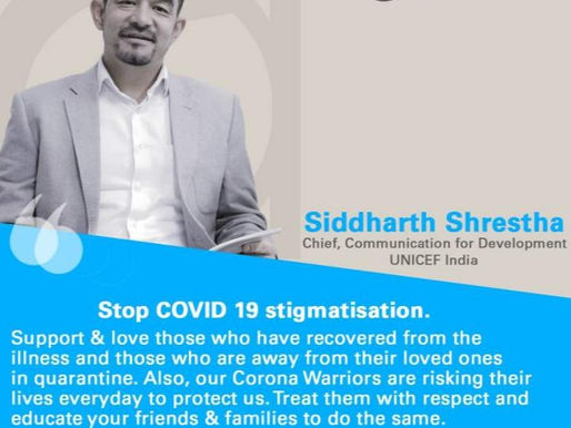 Public Relations professionals and media key in preventing COVID-19 related Stigma & Discrimination