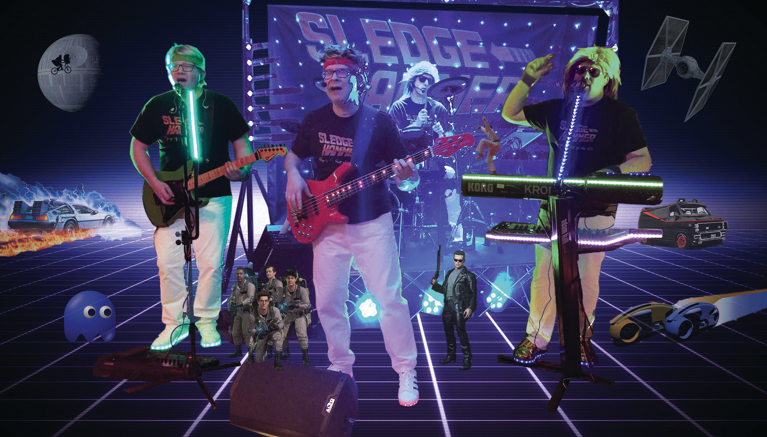 SledgeHammer 80s Cover Band