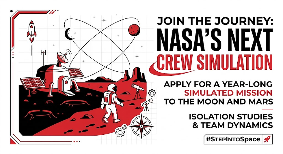 Simulated Moon and Mars mission