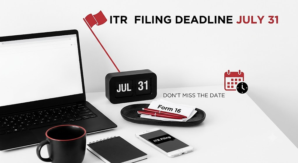ITR filing deadline July 31