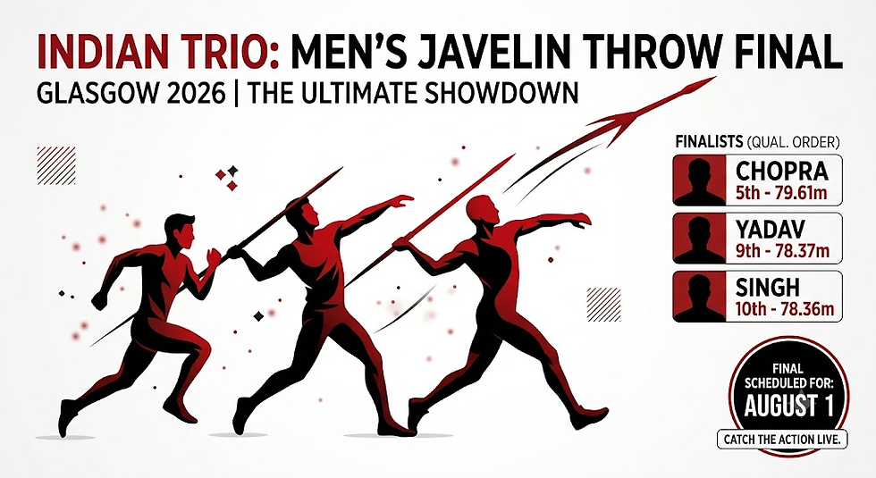 men's javelin throw final