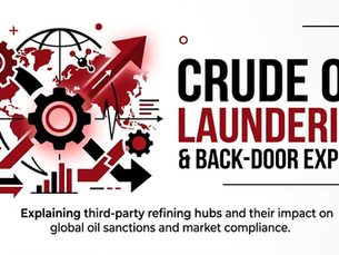 crude oil laundering backdoor exports