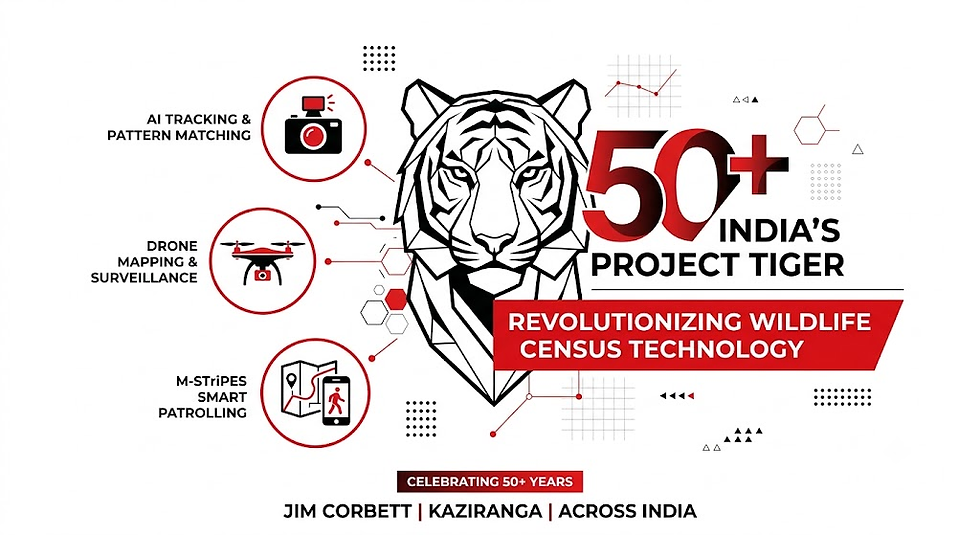 wildlife census technology in India