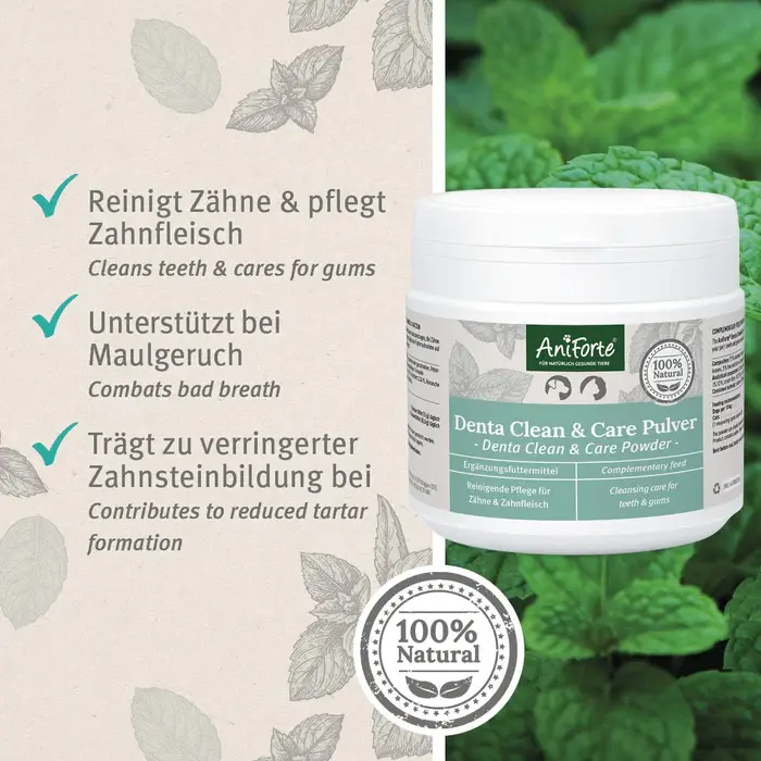 Miniaturbild: Denta Clean & Care Pulver - Natürliche Zahn- und Zahnfleischpflege