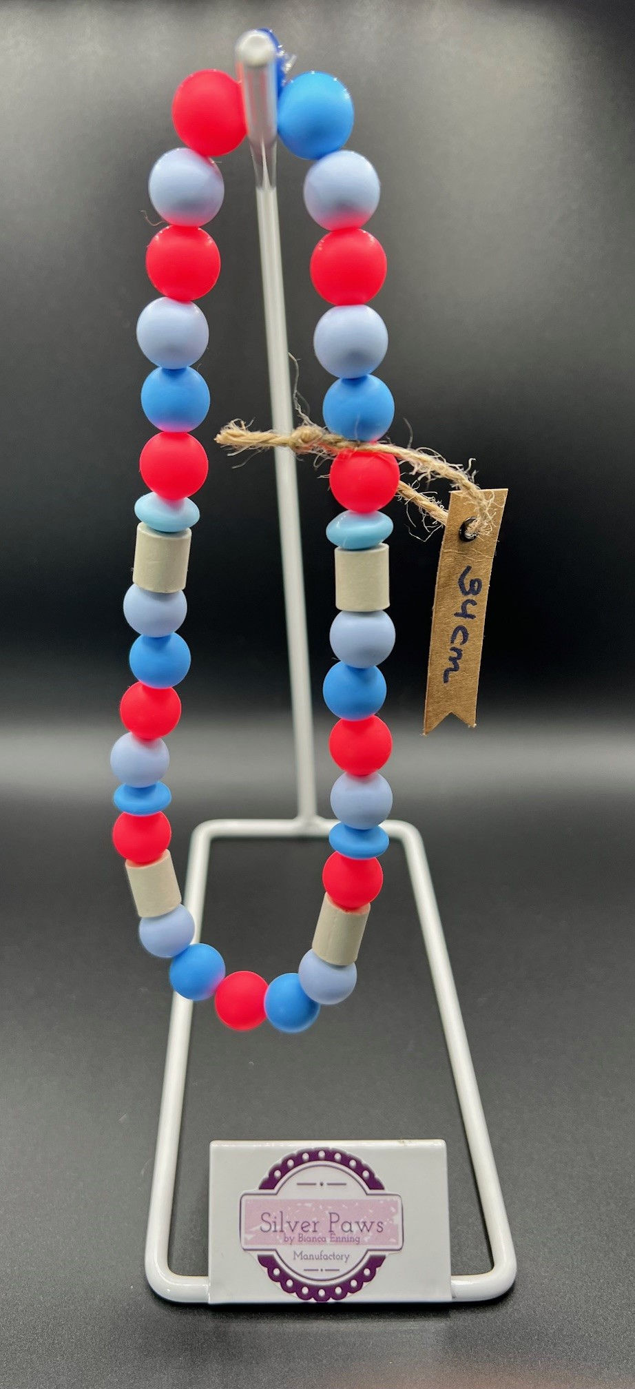 Miniaturbild: Zeckenhalsbänder (EM Keramik Halshand Silikon / Acryl Perlen)