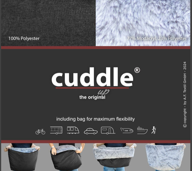 Thumbnail: Cuddle up - Der wandelbare Hundeliegeplatz (Ideal zum Verreisen)