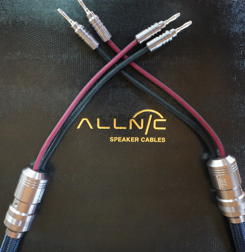 Allnic ZL-8000 Silver Speaker Cable | Kevalin Audio