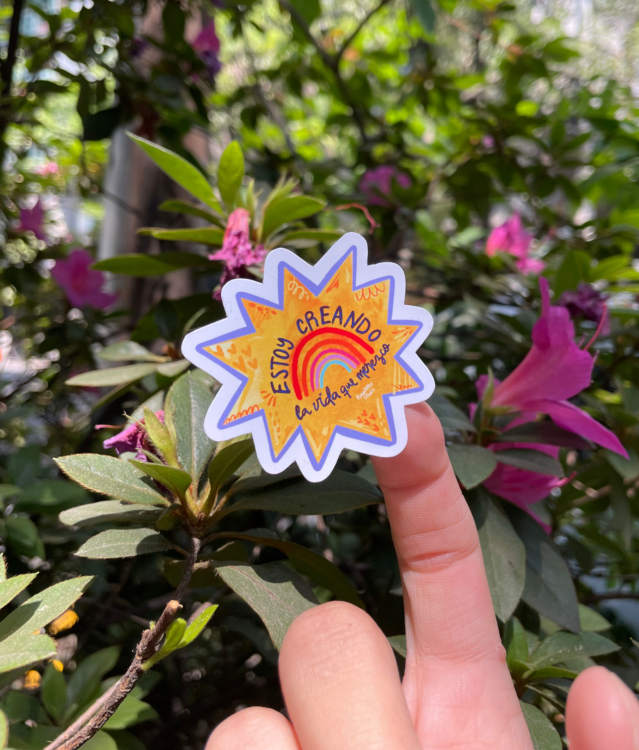 Sticker La Vida que Merezco