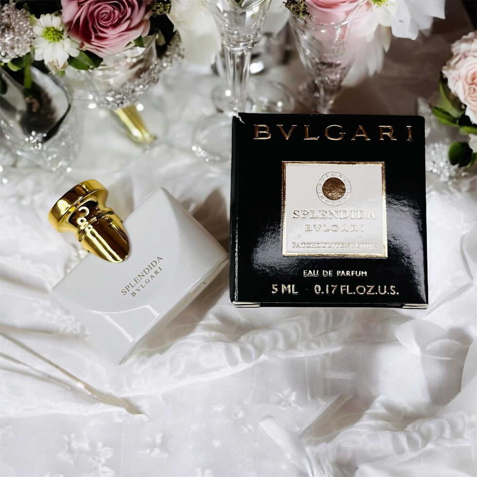 BVLGARI SPLENDIDA PATCHOULI TENTATION 5ml MINI/TRAVEL SIZE EAU DE WOMEN PERFUM