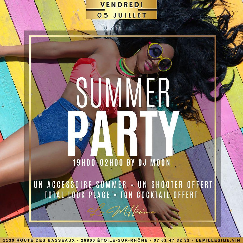 🦩SUMMER PARTY🦩