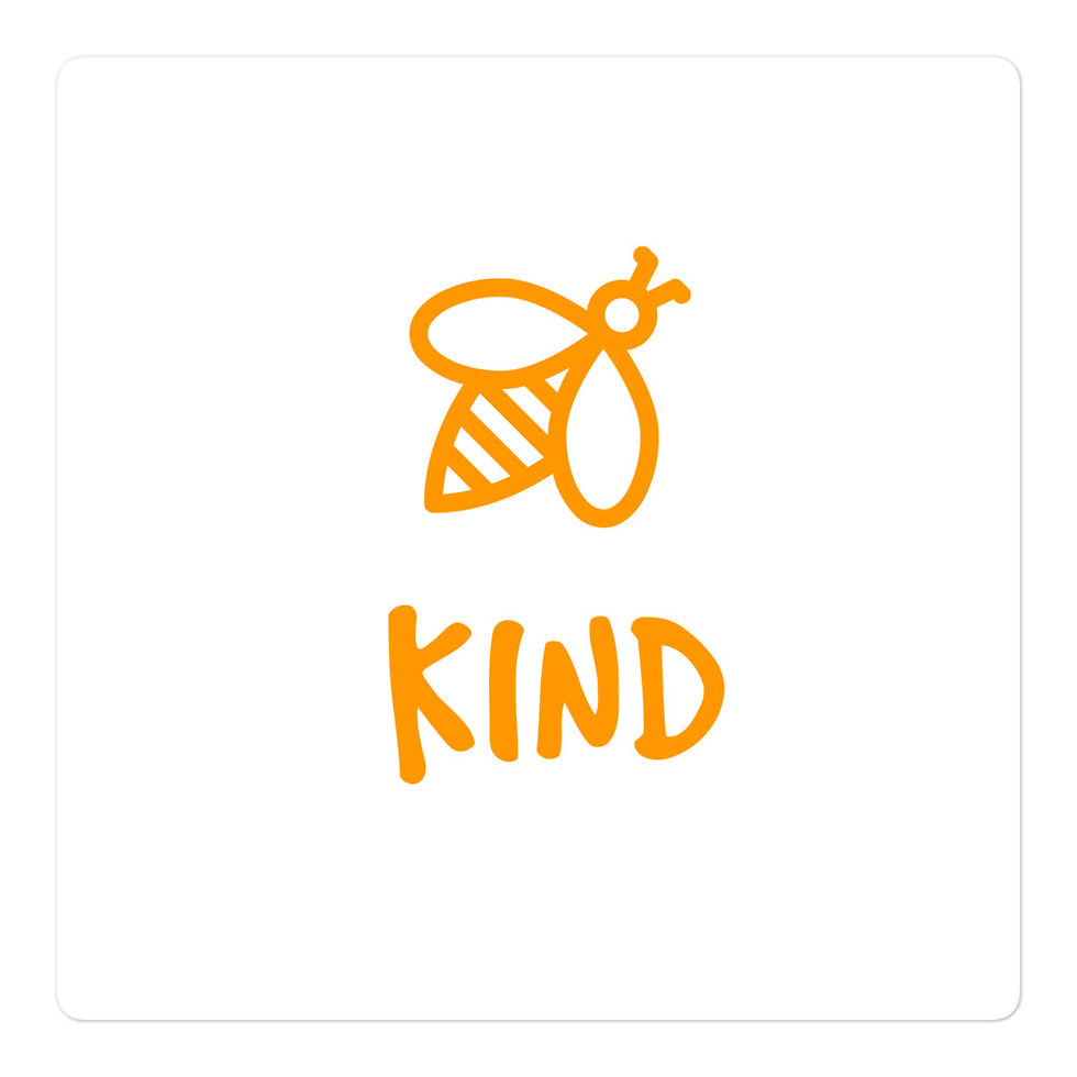 Thumbnail: Be Kind Bubble-free stickers