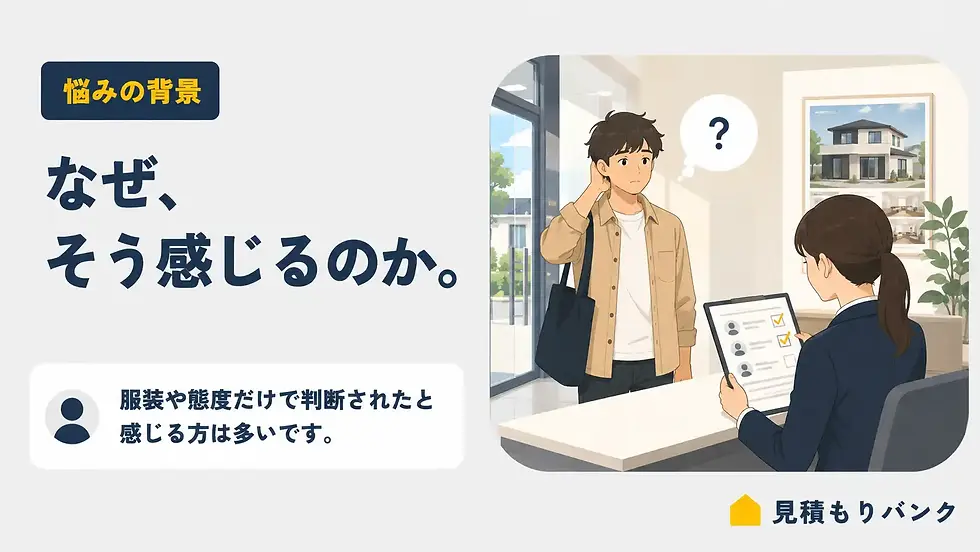 住宅展示場で相手にされないのはなぜ?悩みや不安の背景を解説