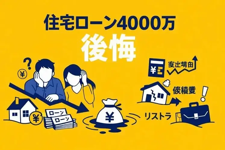 住宅ローン4000万で後悔する理由とは？決断前に見落としがちな現実