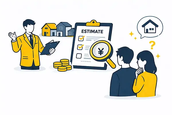 ハウスメーカーの見積もり