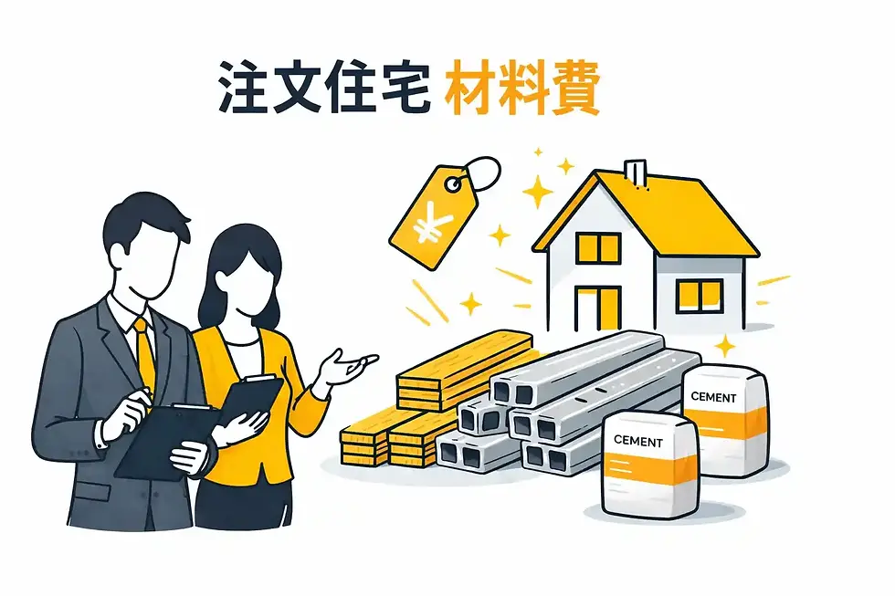 注文住宅の材料費はどれくらい?2026年の価格動向と内訳を解説