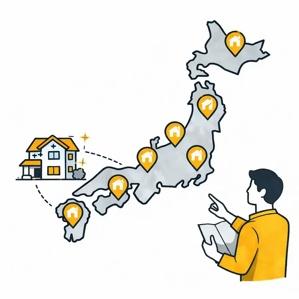 地方で対応可能なハウスメーカー