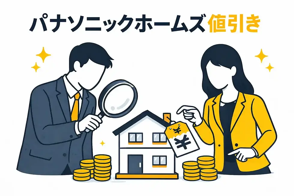 パナソニックホームズの値引き傾向と特徴