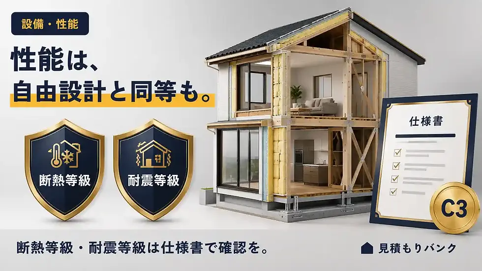 規格住宅の設備と性能