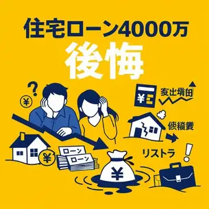 住宅ローン4000万で後悔する理由とは？決断前に見落としがちな現実