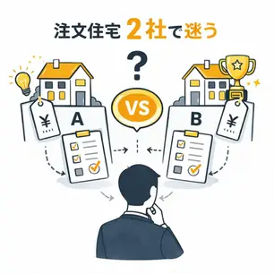 注文住宅で2社で迷うときの決め手は?比較すべきポイントを徹底解説