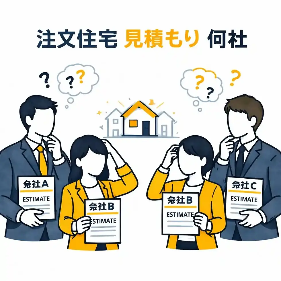 注文住宅の見積もり依頼は何社がベスト?賢い比較の手順を解説