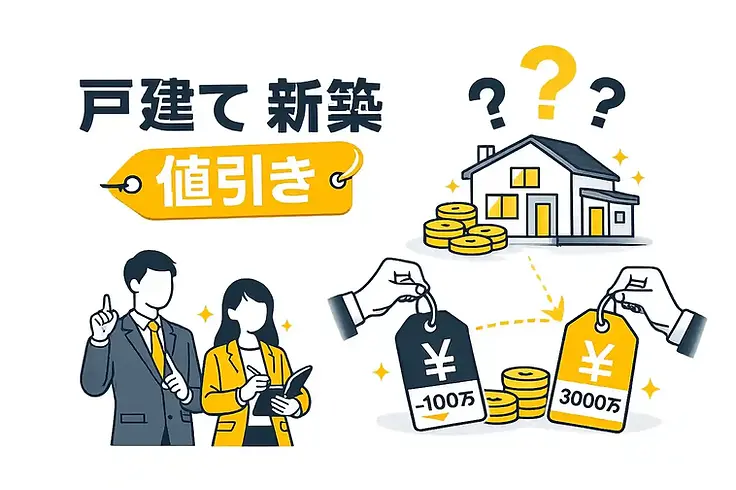 戸建て新築の値引きはどこまで可能？相場と交渉のコツを解説