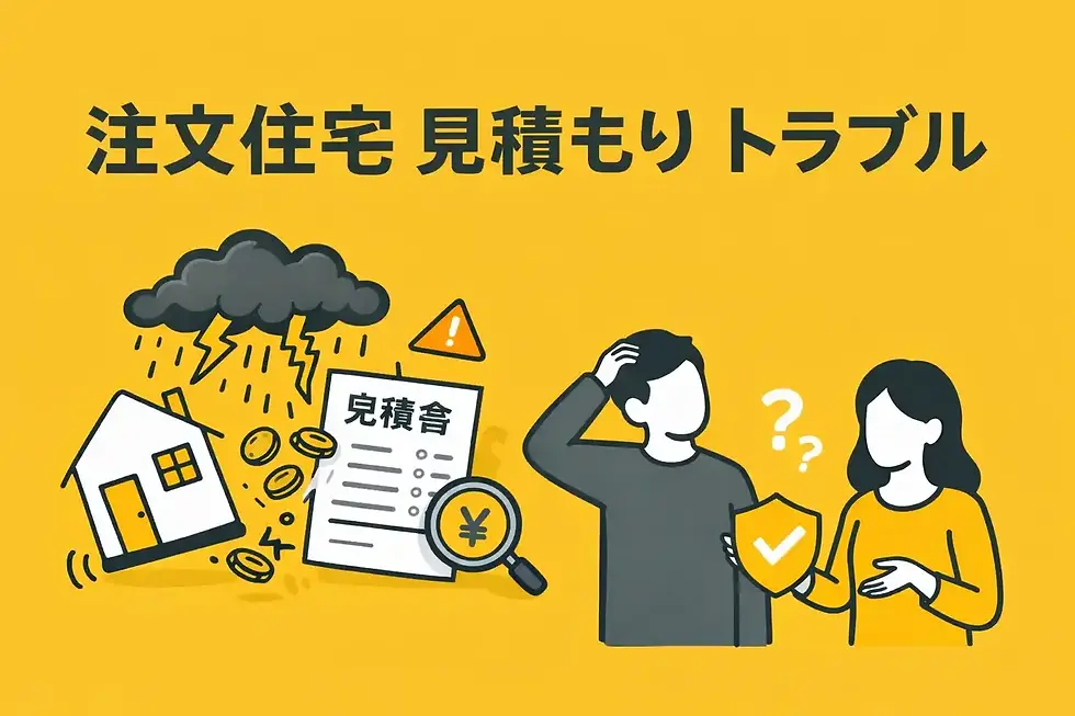 注文住宅の見積もりでよくあるトラブル事例と正しい対策方法